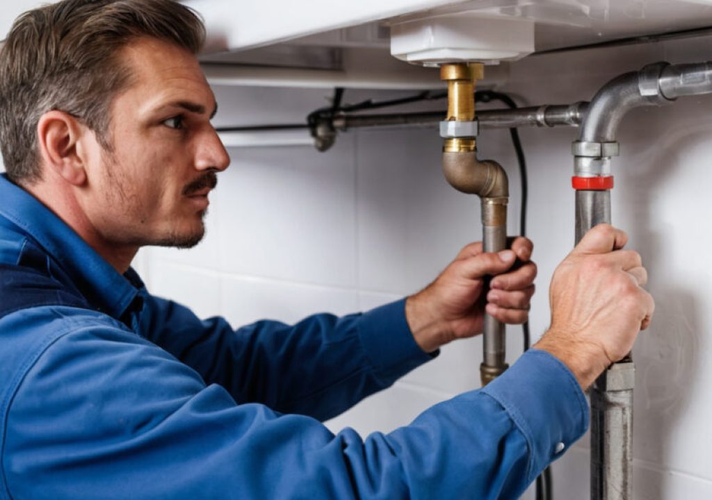 plumber-is-fixing-sink-with-blue-uniform